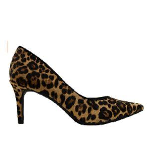 Alfani Womens Jeules Leather Pointed Toe Classic